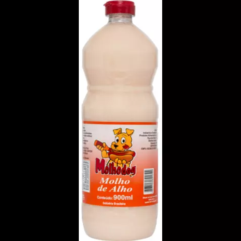 MOLHO ALHO MOLHODOG 900ML