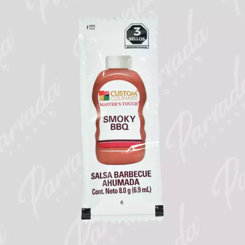 Smokey BBQ Caja con 204 pz de 8 gr