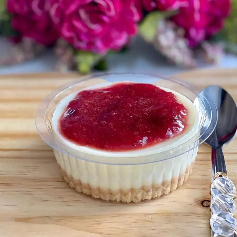 Cheesecake de morango