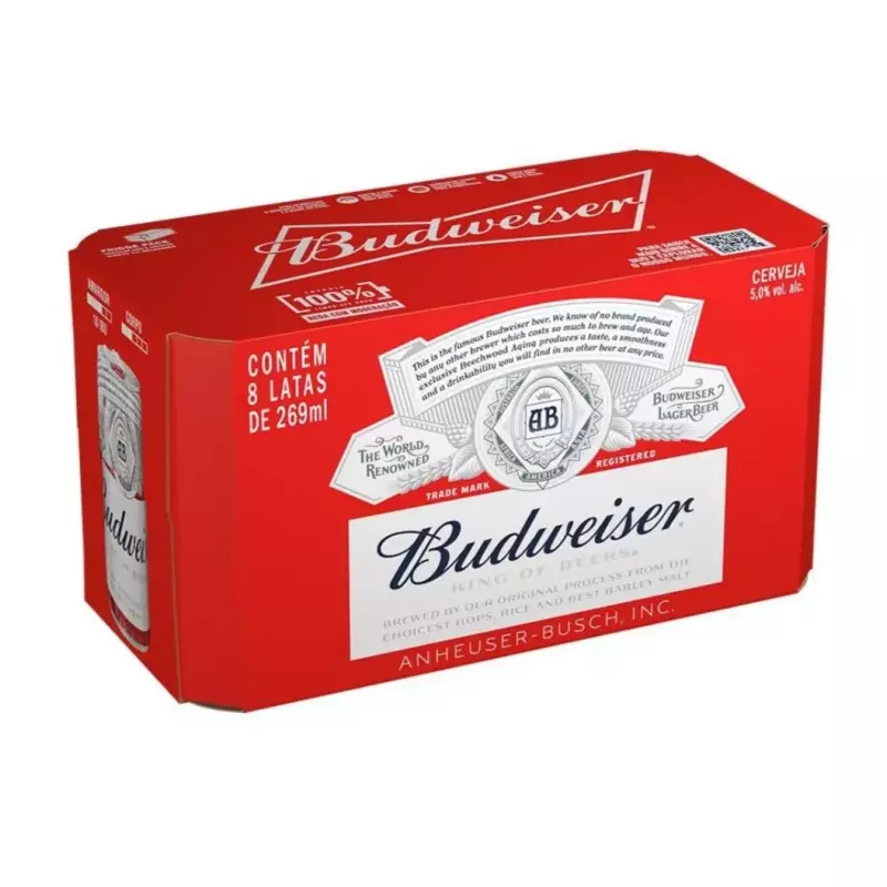 CAIXA BUDWEISER 269ML