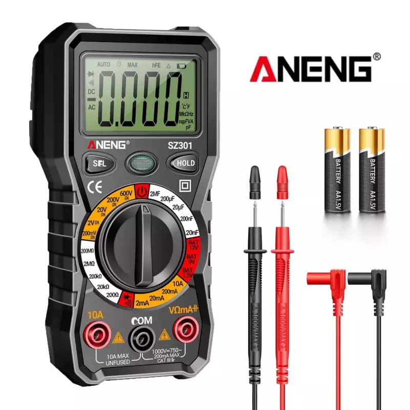 Multímetro Bluetooth ANENG-SZ301