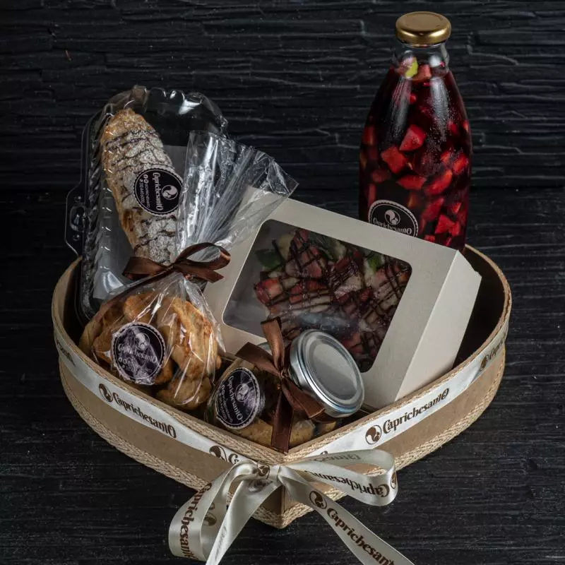 Corazón de Regalos (Caja Hexagonal)