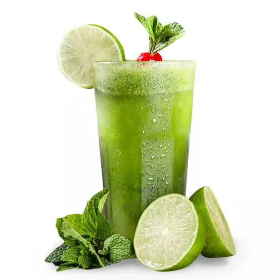 Limonada Frozen de Hierba Buena Vaso