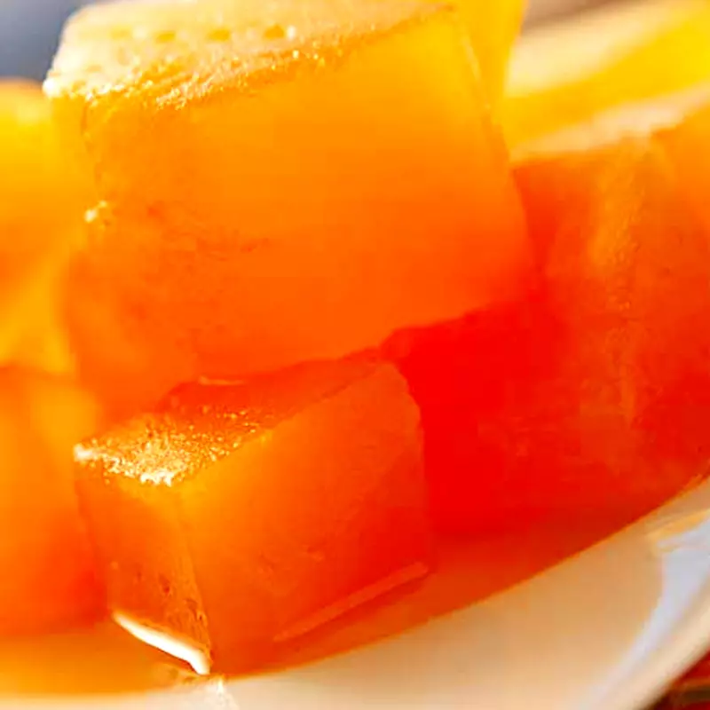 Zapallos en almíbar