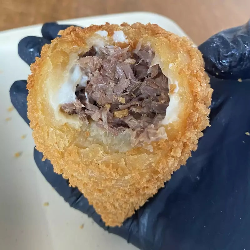 Coxinha costela C/cream cheese