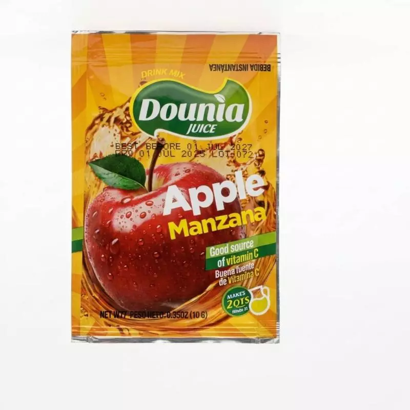 Refresco en polvo de manzana 10g-2L