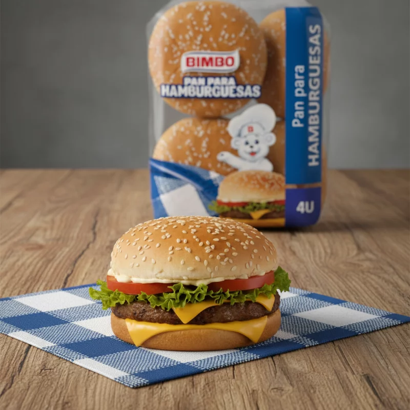 Pan Hamburguesa Bimbo 210gr