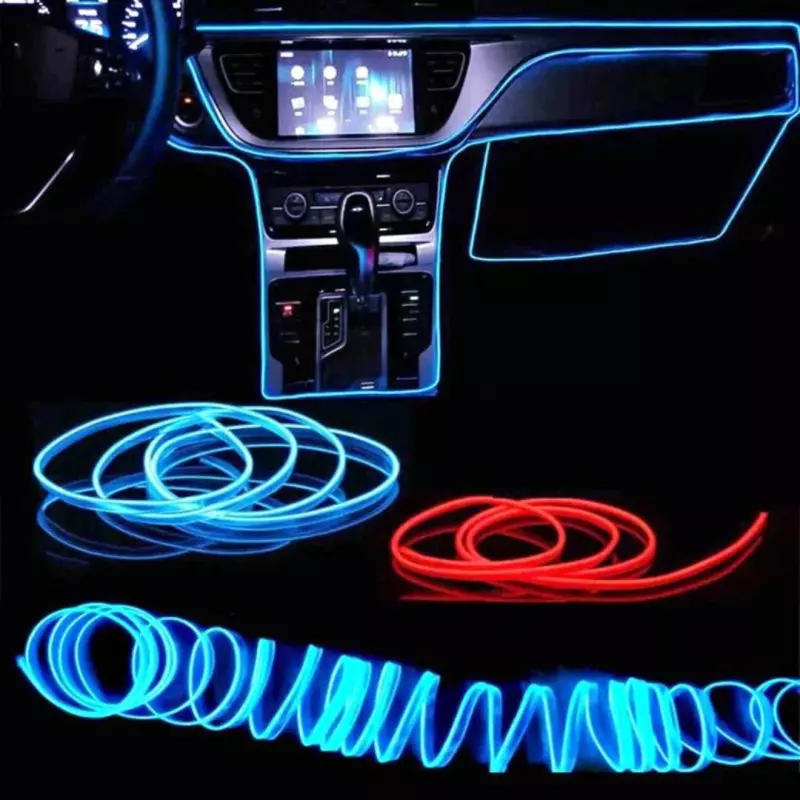 🌟TIRA LED NEON DE INTERIOR DE AUTO🌟