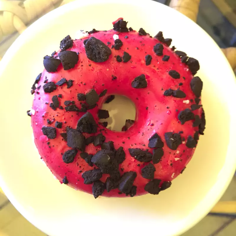 Donut red cookies