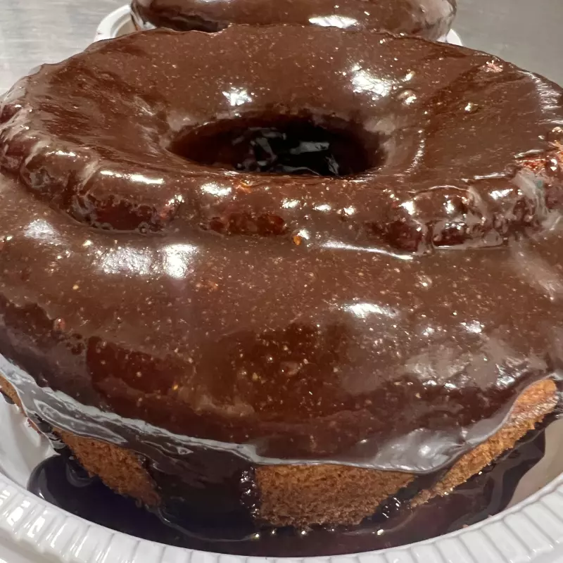 Bolo Redon. Banana Cob. De Nutella