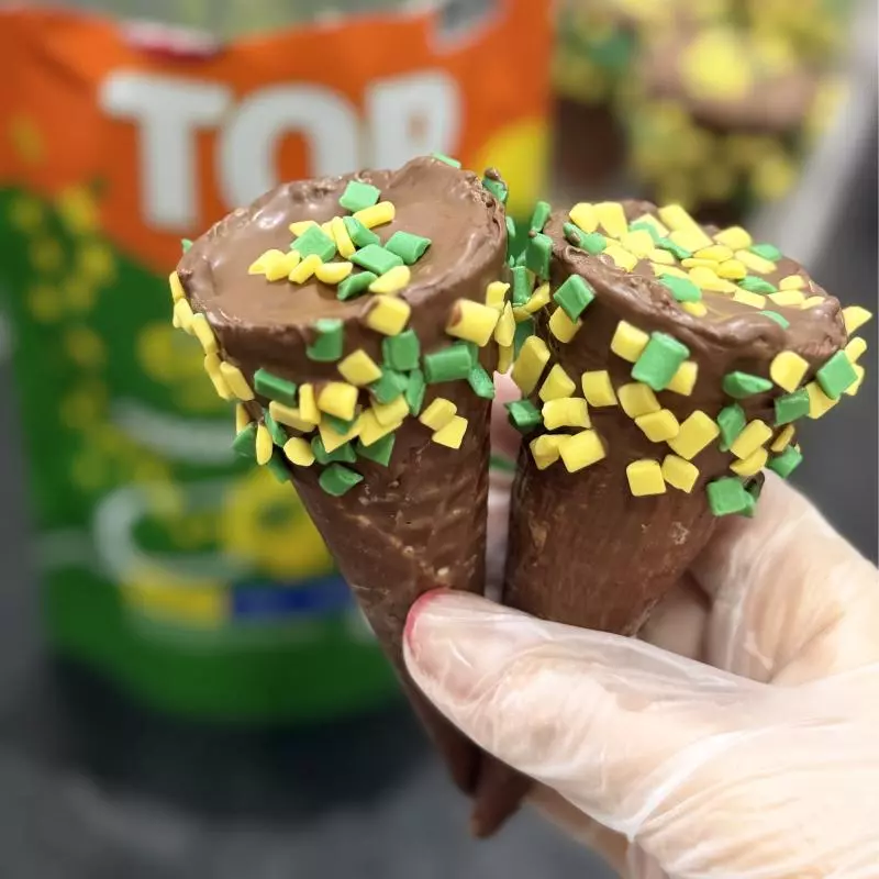 Cone Paçoca Brasilis