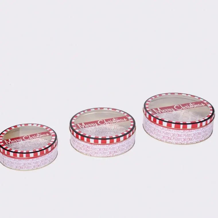 Set Latas Redonda con Visor #03205-1
