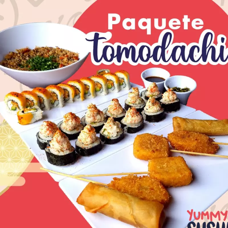 Paquete Tomodachi (3 a 4 personas)