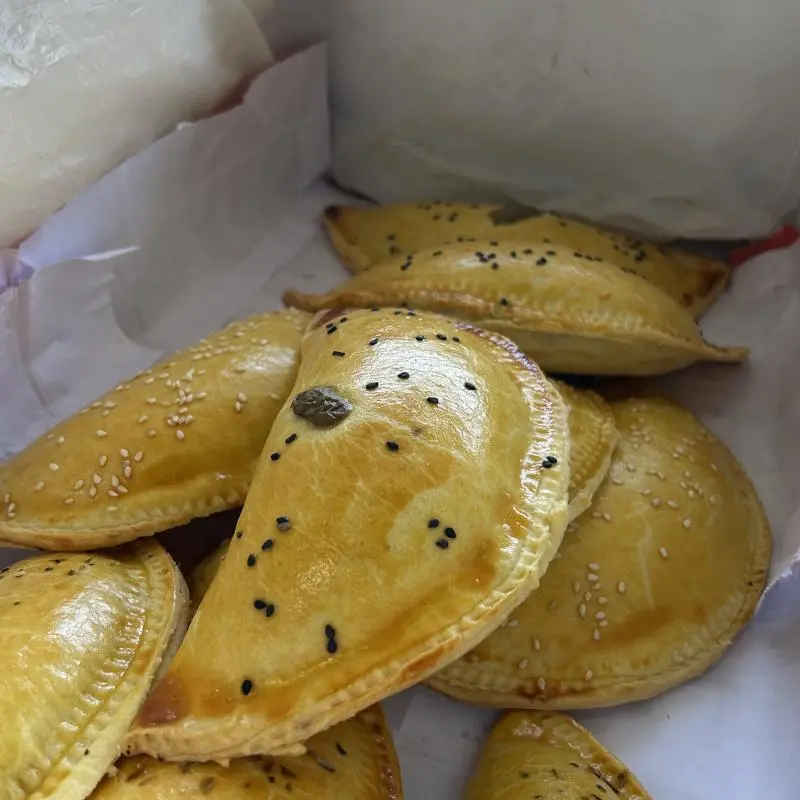 Pastel de calabresa queijo