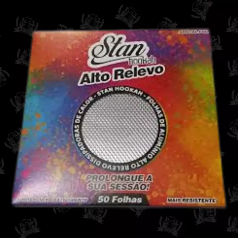 Alumínio Stan Hookah 3D 25 Folhas