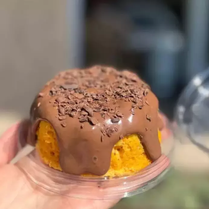 Bolinho de cenoura LOWCARB