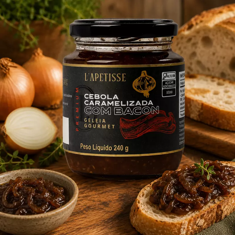 Cebola Caramelizada com Bacon