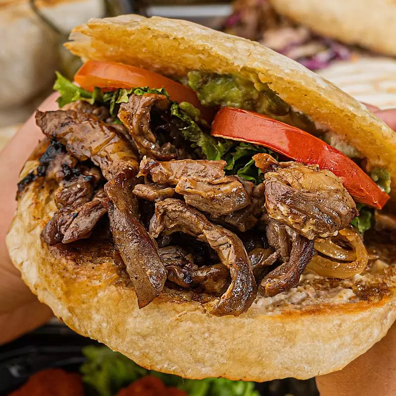 Torta arrachera