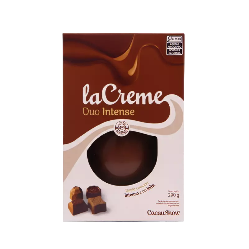 Ovo Páscoa laCreme DuoIntense45%290g