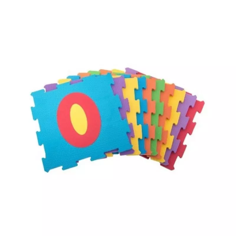 Pisos de Goma Encastrables Números,