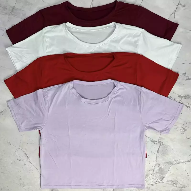 Camiseta corta piel durazno