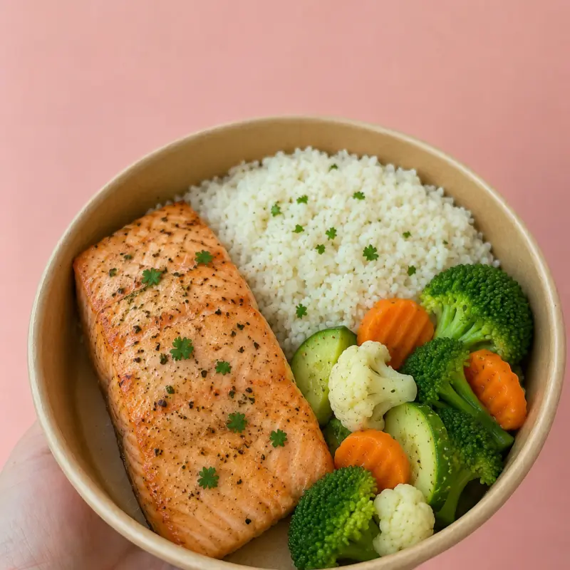 Salmón al horno