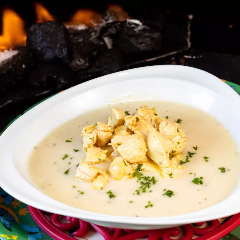 CREMA DE POLLO