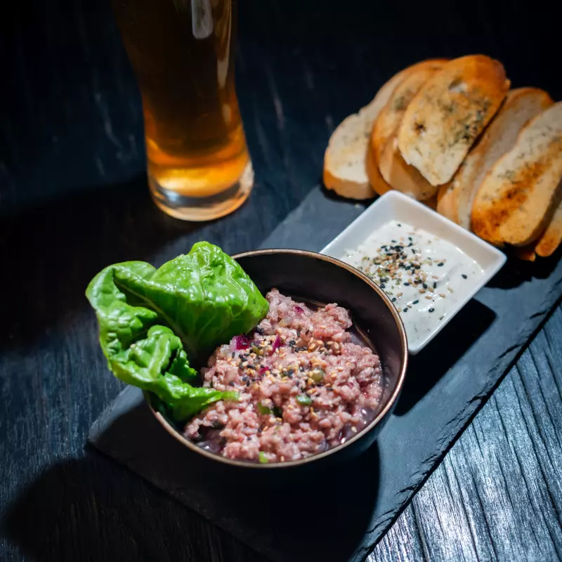 Crudito de res "El Equilibrio"