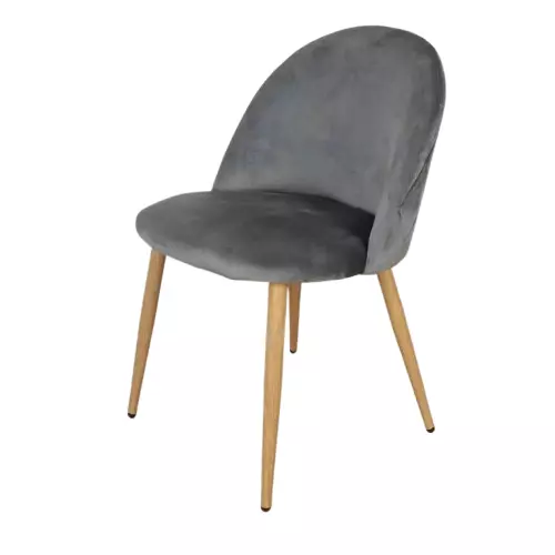 Silla Paris Pata Simil madera Gris