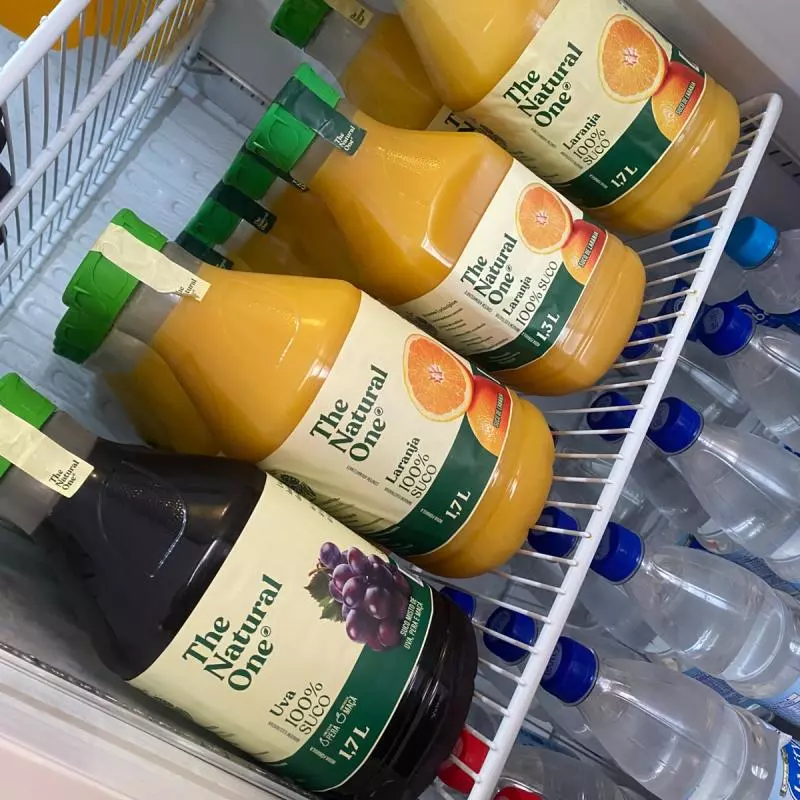 Sucos Laranja ou uva