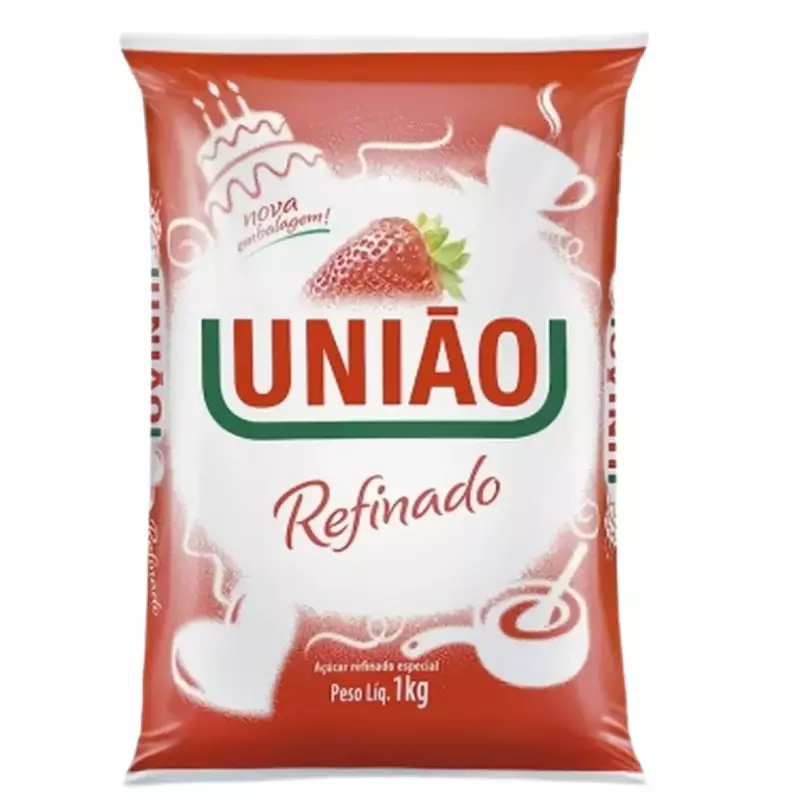 Açúcar refinado União 1kg
