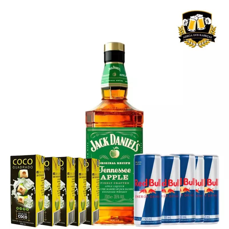 Jack Daniel's Apple 700ml C/Red Bull