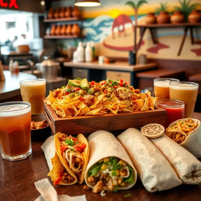 2 Burritos+2 Tacos+2 Nachos+2 Molhos