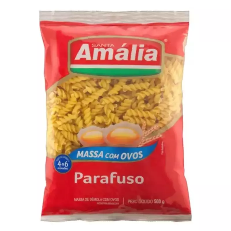 Macarrão S. Amália Parafuso 500g