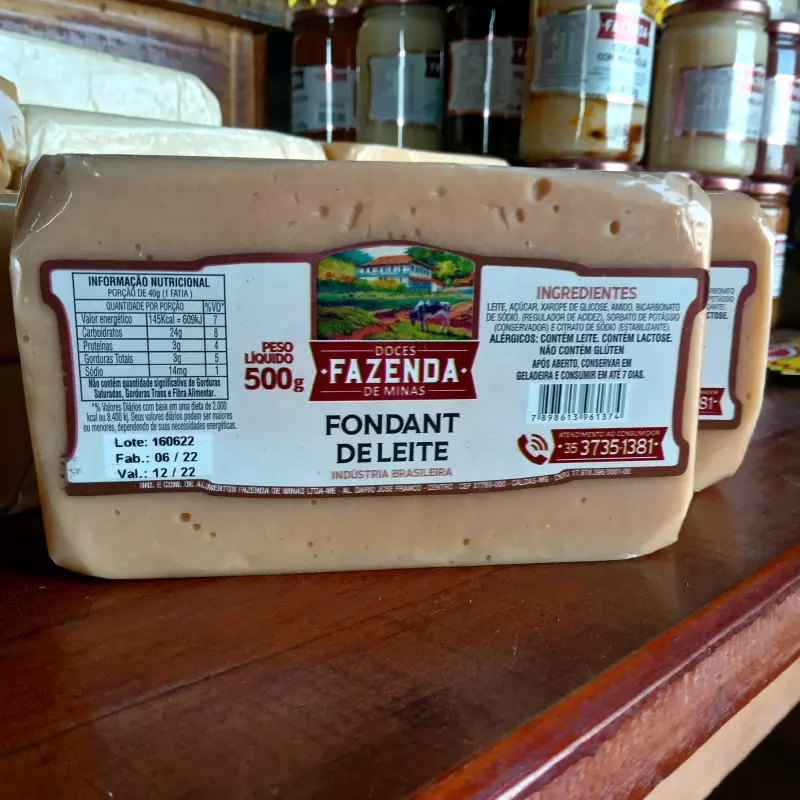 Doce de leite Tablete