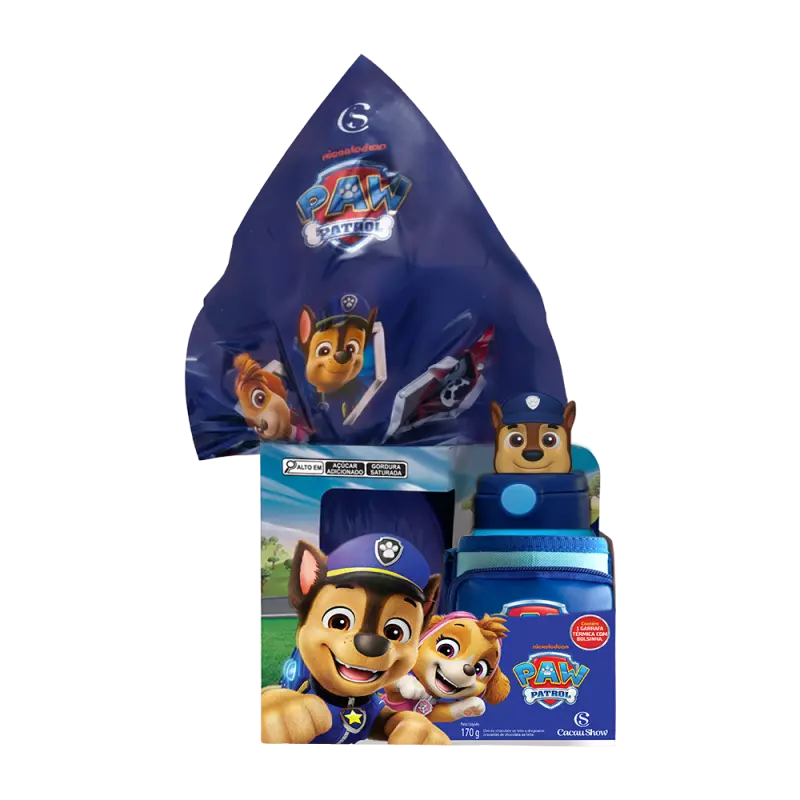 Ovo Páscoa Patrulha Canina Chase170g