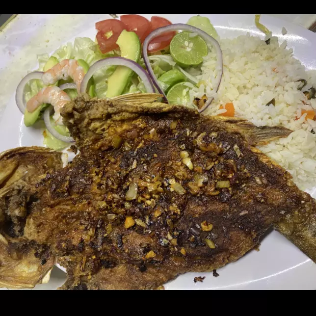 Mojarra zarandeada