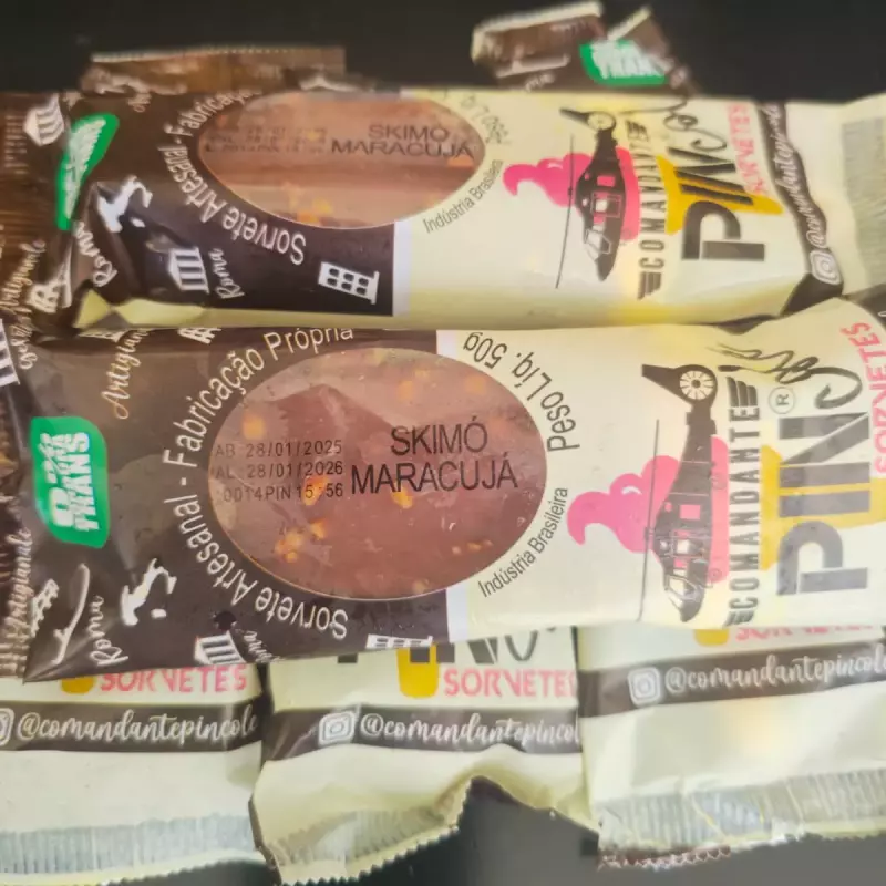 Picolé Skimó de Maracujá