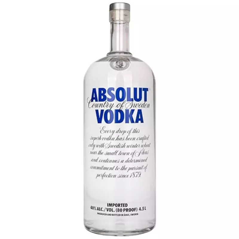 Vodka Absolut Imported 4,5L
