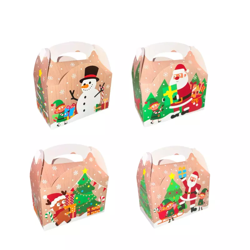 12 Loncheras Medianas Navidad (# 01)