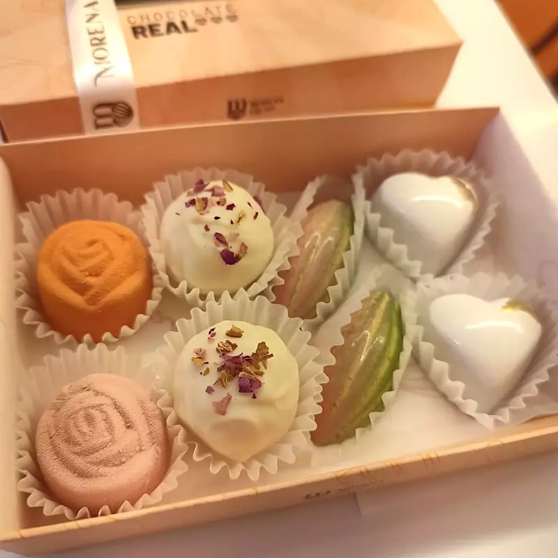 CAJA DE CHOCOLATES (8 u) - MELÓN