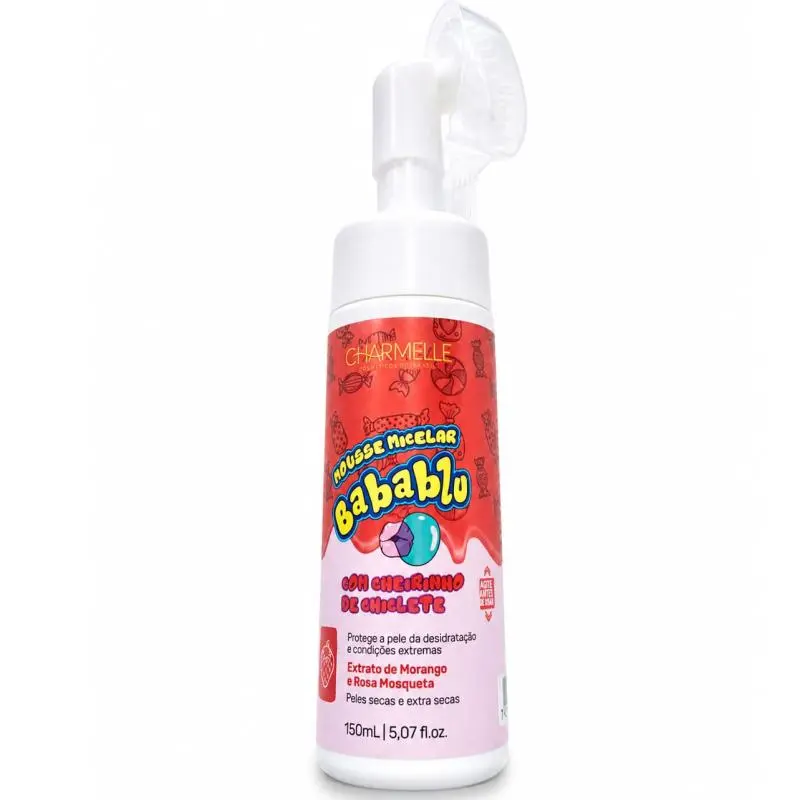 Mousse Micelar Babablu Morango