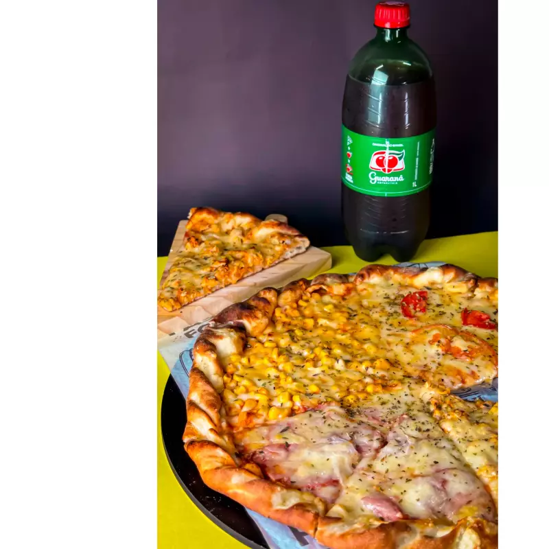Pizza G tradicional + Guaraná 1L