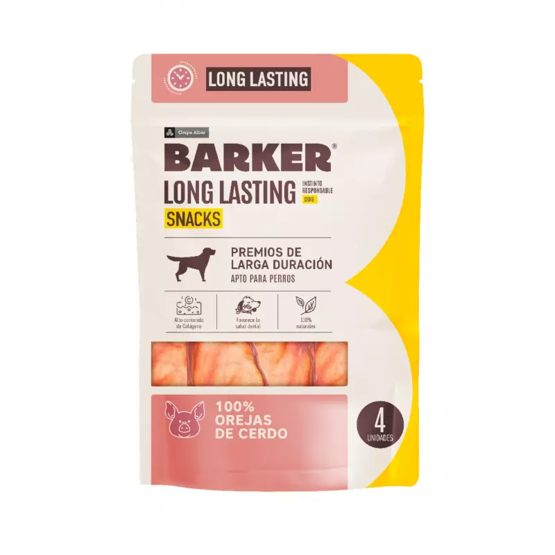 Long Lasting Orejas de Cerdo x 4