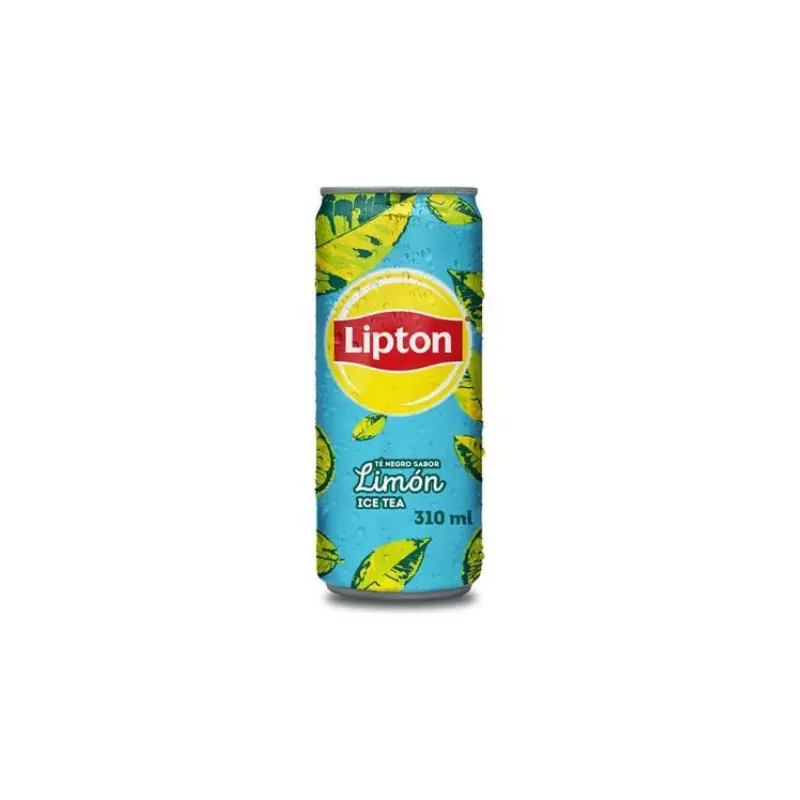 Lipton Te Negro Limon Lata 310 c.c.