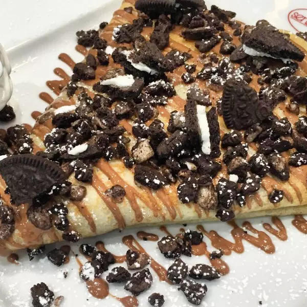 Crepe Nutella e Oreo