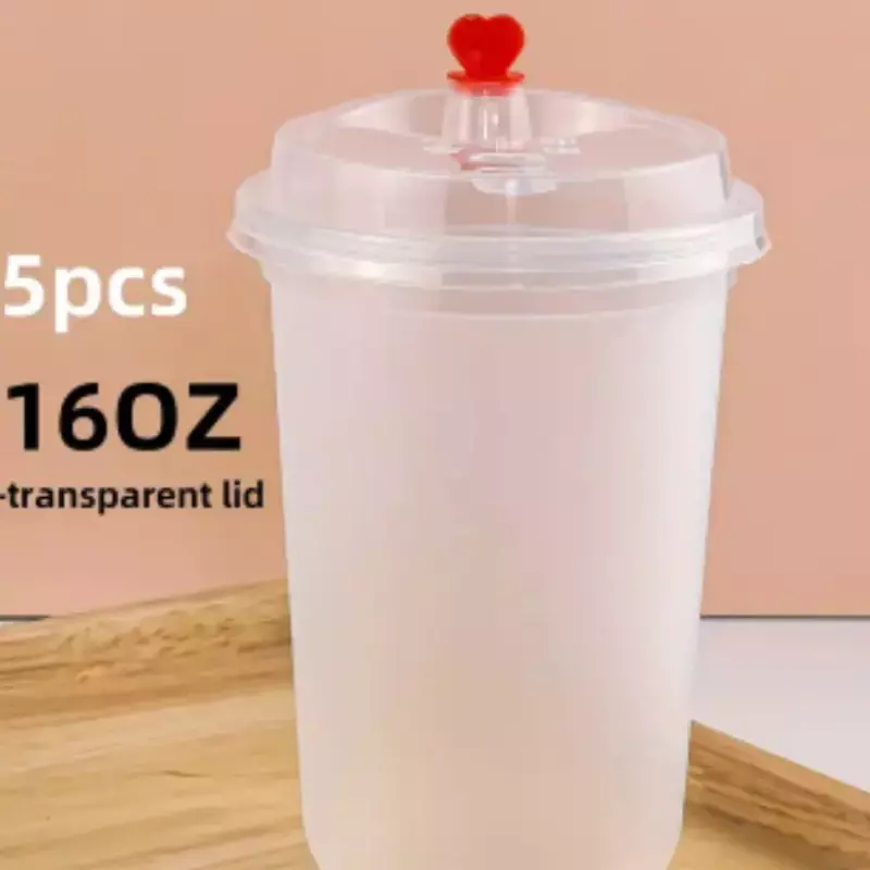 Vaso plástico corazon