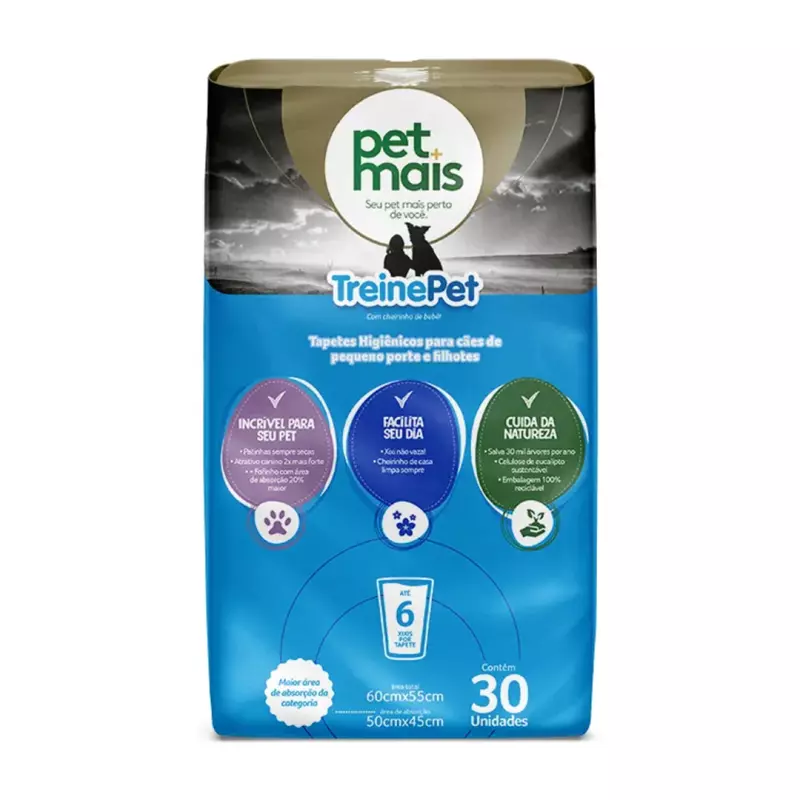 Tapete Higiênico Treine Pet 30 Un