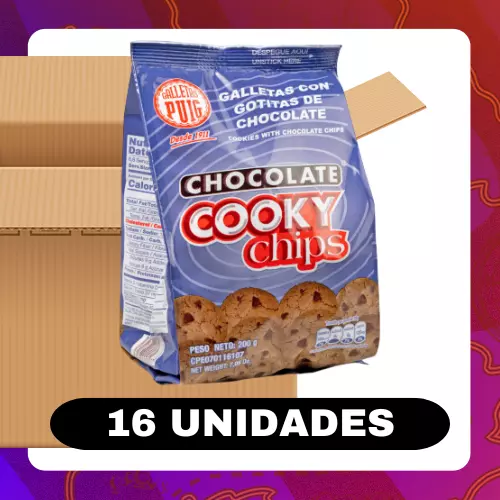Bulto Cooky Chips Galleta 200g