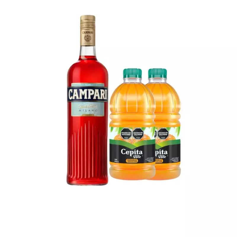 Combo Campari 2 jugos